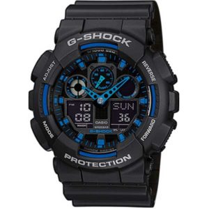 Casio G-Shock GA-100-1A2ER Active Blue horloge