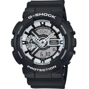 Casio G-Shock GA-110BW-1AER Black & White horloge