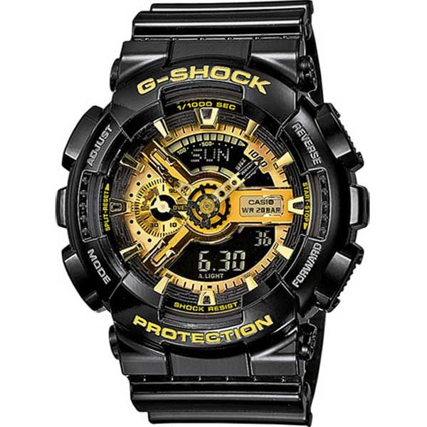 Casio G-Shock GA-110GB-1AER Mission gold horloge