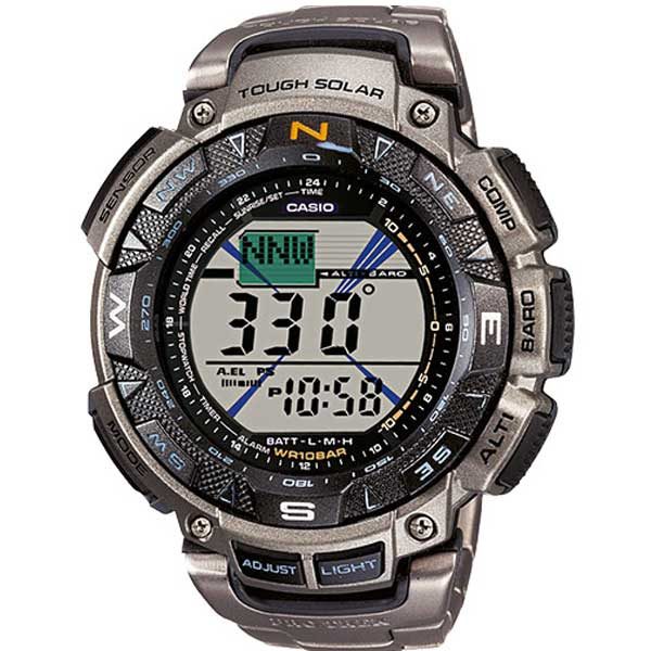 Casio Pro Trek PRG-240T-1ER Titanium sport horloge
