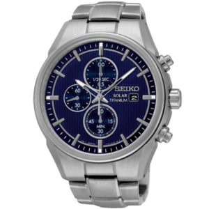 Seiko SSC365P1 titanium solar horloge - Officiële Seiko dealer - Topdealer