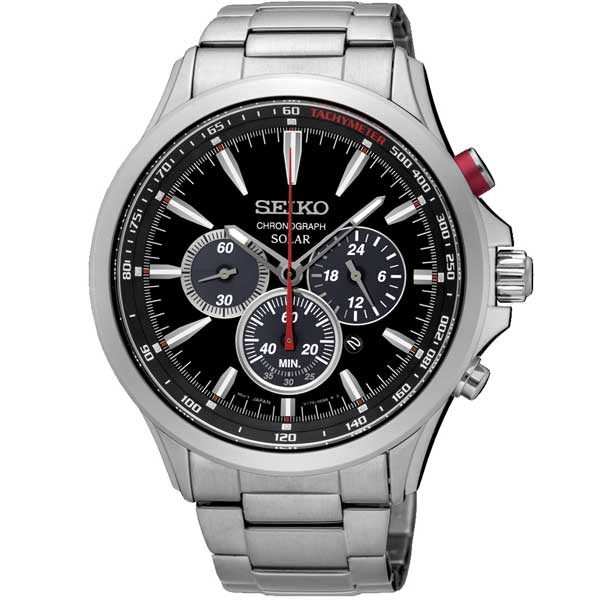 Seiko SSC493P1 solar horloge - Officiële Seiko dealer - Topdealer