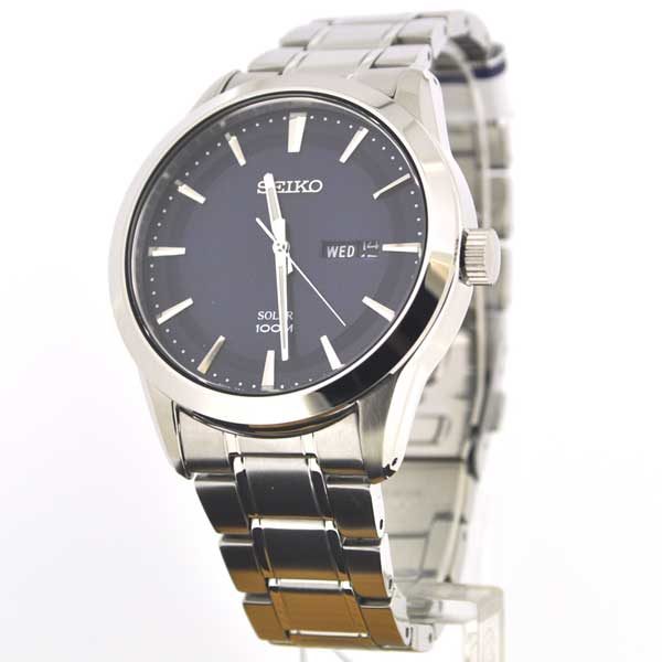 Seiko SNE361P1 solar horloge - Officiële Seiko dealer